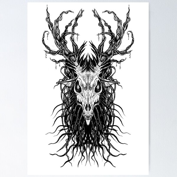 Item preview, Bones never lie - Wendigo designed and sold by MonoMano.