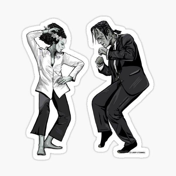 Pulp Frankenstein Sticker