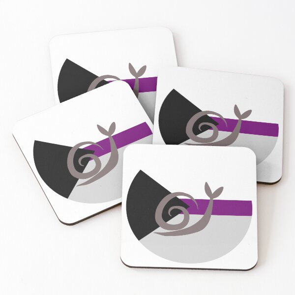 Item preview, Demisexual Minimalist Pride Snail Logo designed and sold by PrideSnails.