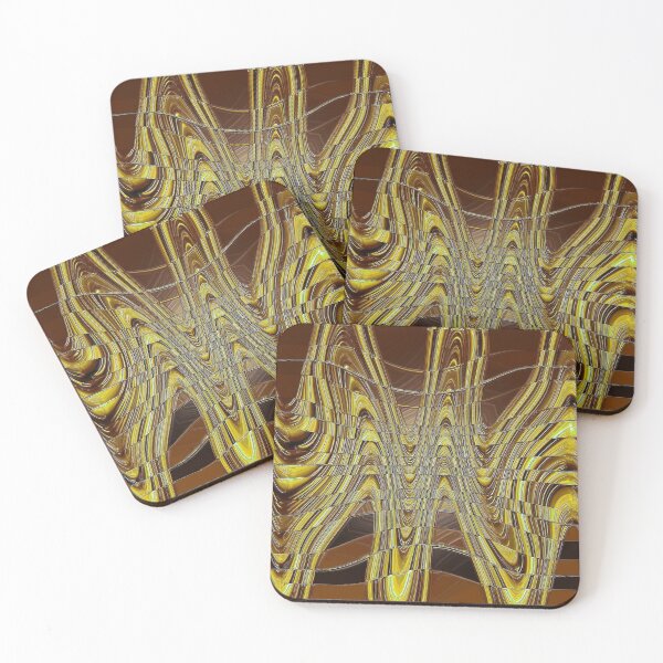 Item preview, Abstract painting in yellow tones designed and sold by MarieClaude1954.