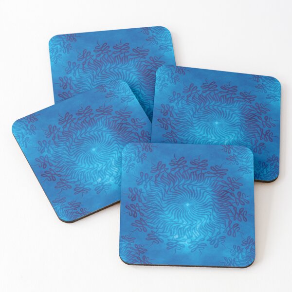 Item preview, Batik Blue Mandala Style Design designed and sold by SassAndHoney.