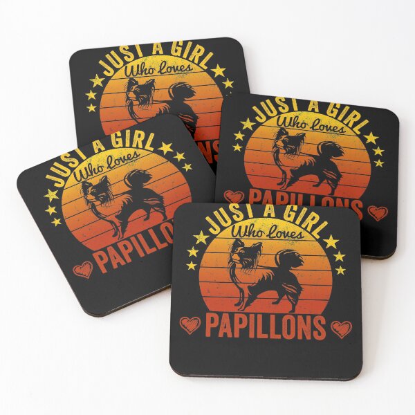 Item preview, Just A Girl Who Loves Papillons designed and sold by jonawillian.