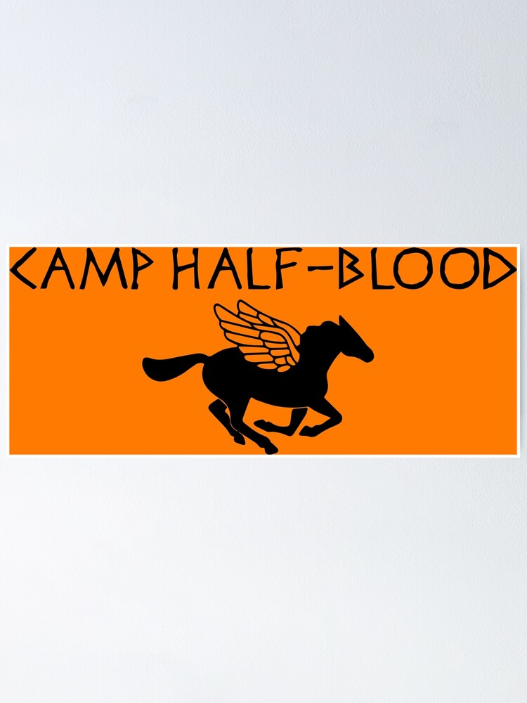 Camp Half Blood Percy Jackson Poster