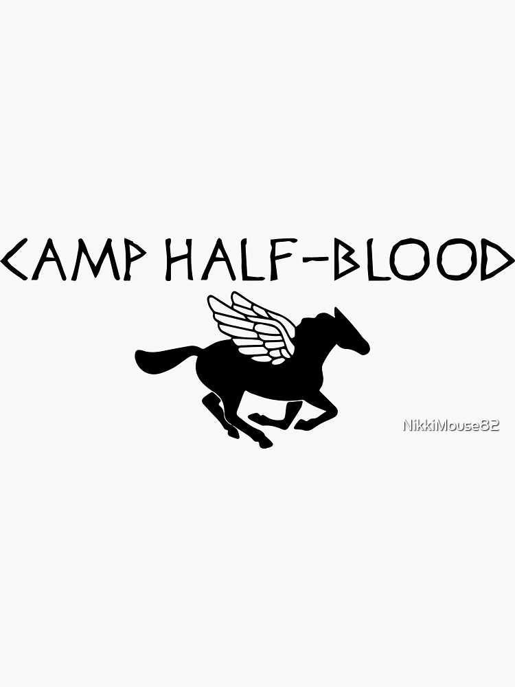 Camp Half Blood: Full camp logo Sticker for Sale by andyhex