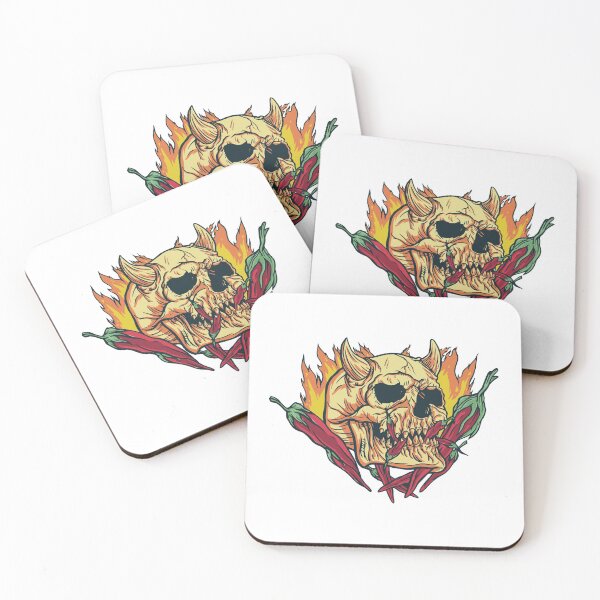 Item preview, Skull with Horns designed and sold by RealestDesigns.