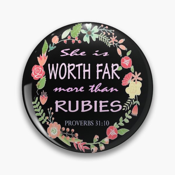 Item preview, Bible Verse Proverbs 31:10 designed and sold by Roland1980.