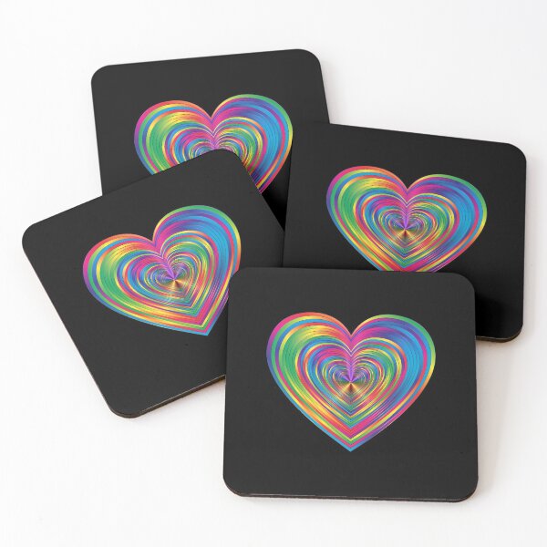 Item preview, Amazing Colorful Heart Design designed and sold by RedBoyShop.