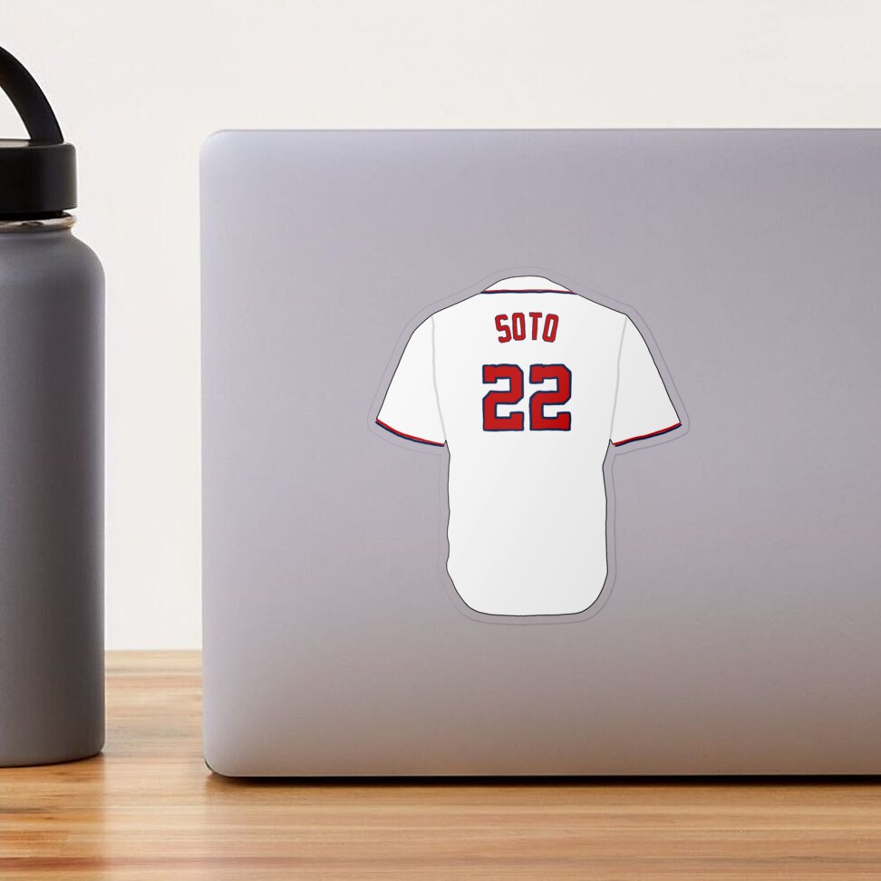 Juan Soto Jersey  Sticker for Sale by athleteart20