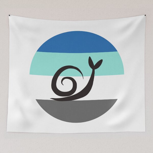Item preview, Fray Minimalist Pride Snail Logo designed and sold by PrideSnails.