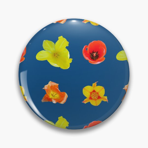 Item preview, Tulipes sur snorkel blue designed and sold by AHELENE.