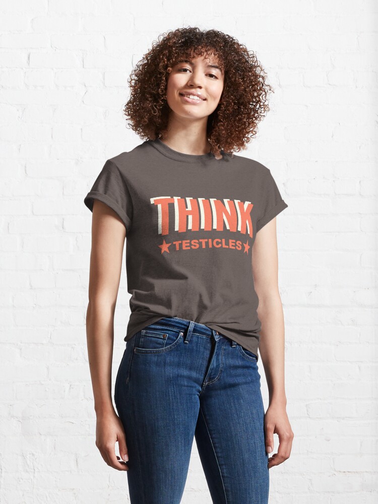 t shirt with testicles