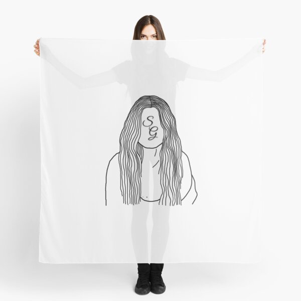 Aperçu de l'œuvre Selena lineart créée et vendue par Blankasdesigns.