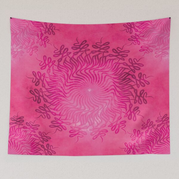 Item preview, Batik Pink Mandala Style Design designed and sold by SassAndHoney.