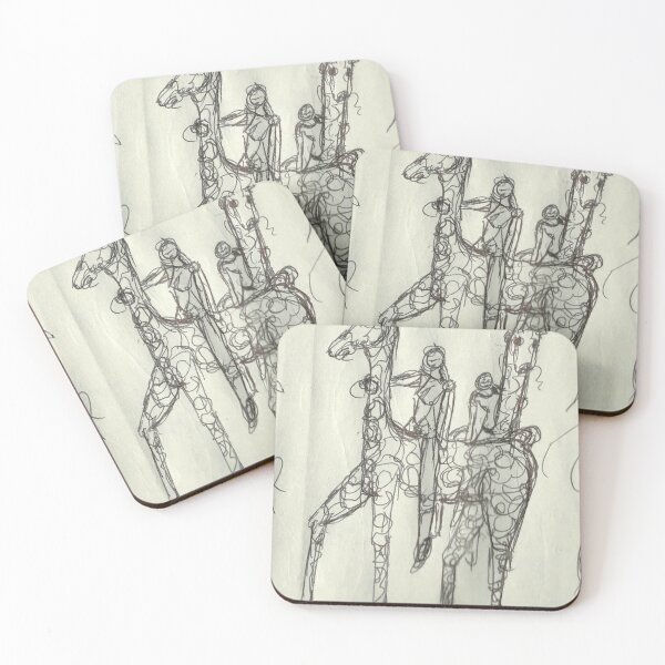 Item preview, GiraffeBack Riding, TeresaTown at Redbubble 2013 designed and sold by Mark Stansberry.