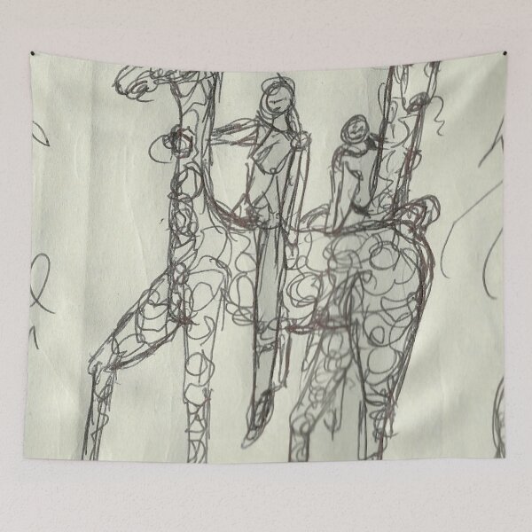 Item preview, GiraffeBack Riding, TeresaTown at Redbubble 2013 designed and sold by Mark Stansberry.