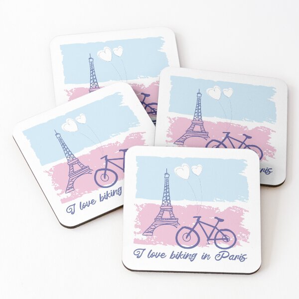 Item preview, Biking In Paris designed and sold by RealestDesigns.