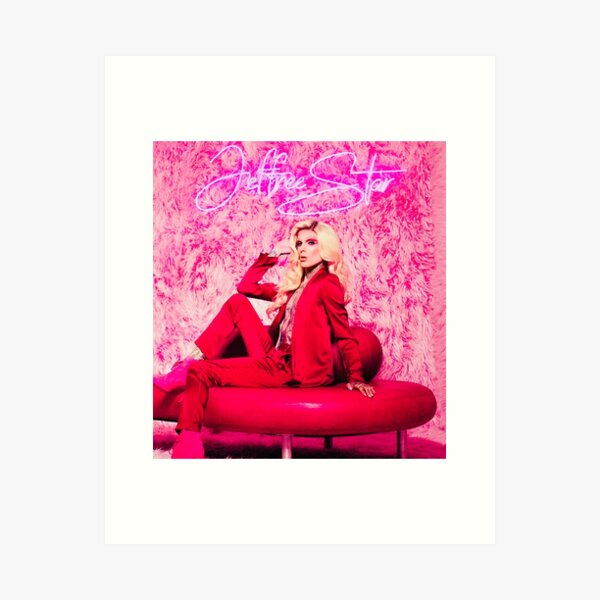 Jeffree Star with dog Diamond Art Board Print for Sale by kbeck15