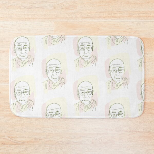 Item preview, Dalái Lama minimalist design lines drawing  designed and sold by Tropical Blood.
