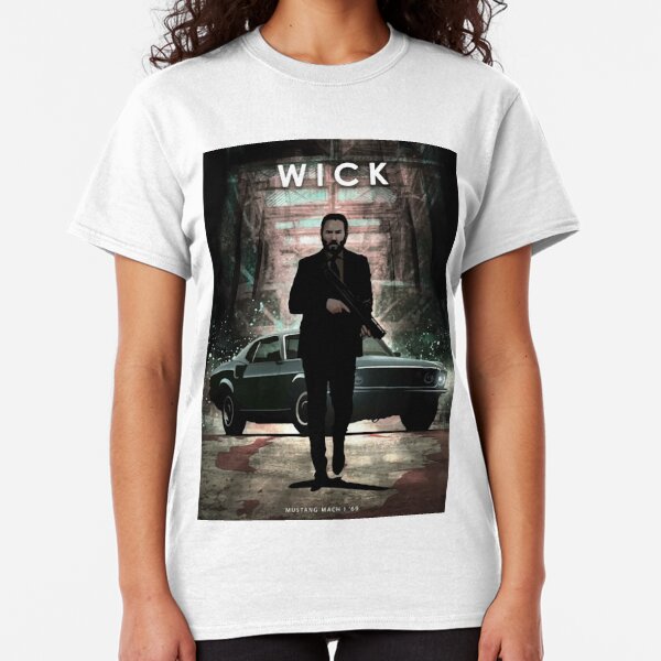 john wick mustang tshirt