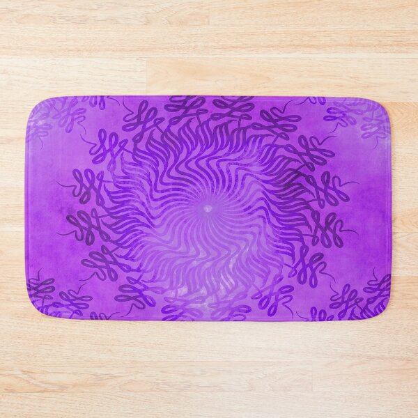 Item preview, Batik Purple Mandala Style Design designed and sold by SassAndHoney.
