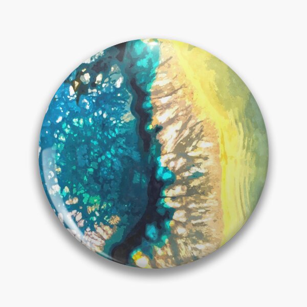 Item preview, Blue and Yellow Agate designed and sold by Alemi.
