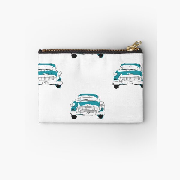 Artikelvorschau, Blaue minimalistische Linien der Oldtimer amerikanische Autos entworfen und verkauft von Tropical Blood.