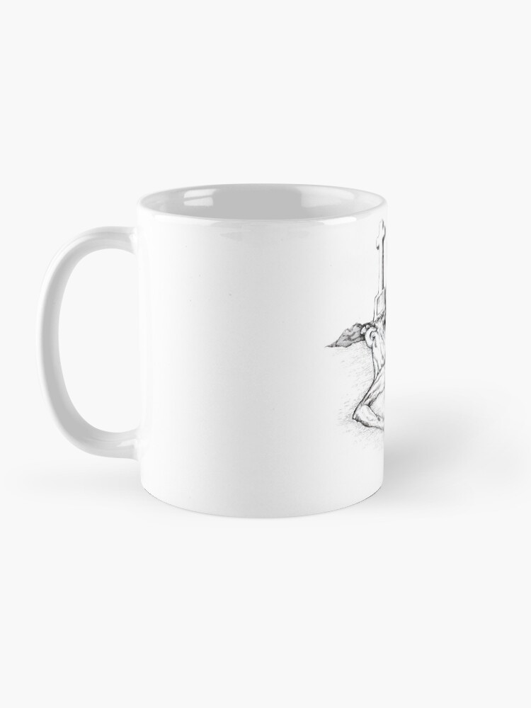 Thumbnail 3 of 6, Coffee Mug, Into the grave designed and sold by tommek.