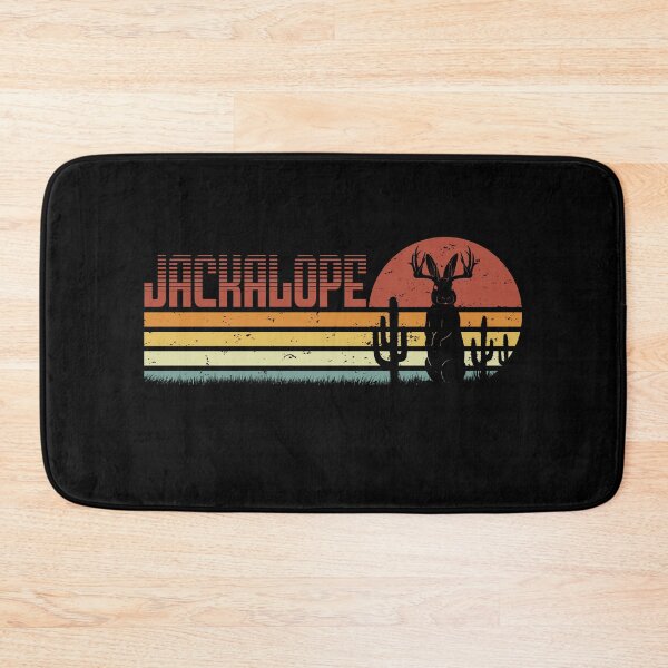 Item preview, Jackalope Retro Stripes - Funny Vintage Desert Cryptid Gift designed and sold by NatIntrovertSoc.