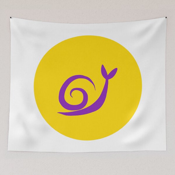Item preview, Intersex Minimalist Pride Snail Logo designed and sold by PrideSnails.
