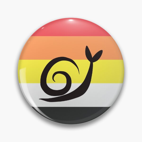 Item preview, Akoi Akoine Lith Minimalist Pride Snail Logo designed and sold by PrideSnails.