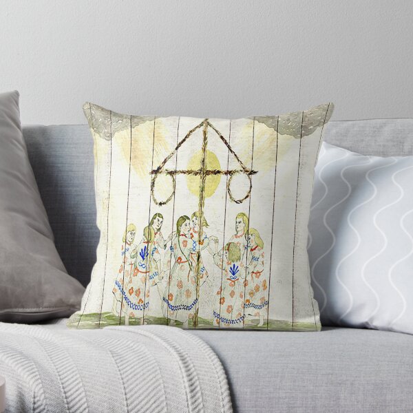 midsommar bummer Throw Pillow