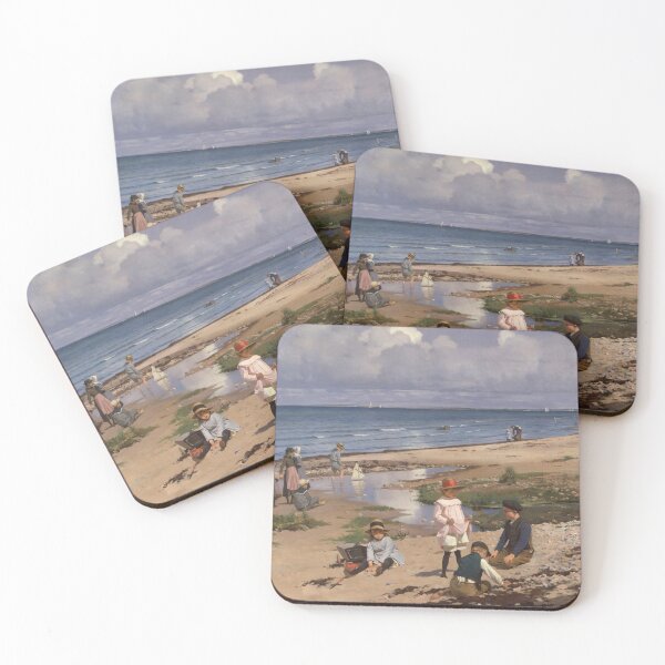 Item preview, Frants Henningsen - A Summer's Day on Hornbaek Beach designed and sold by Rehs.