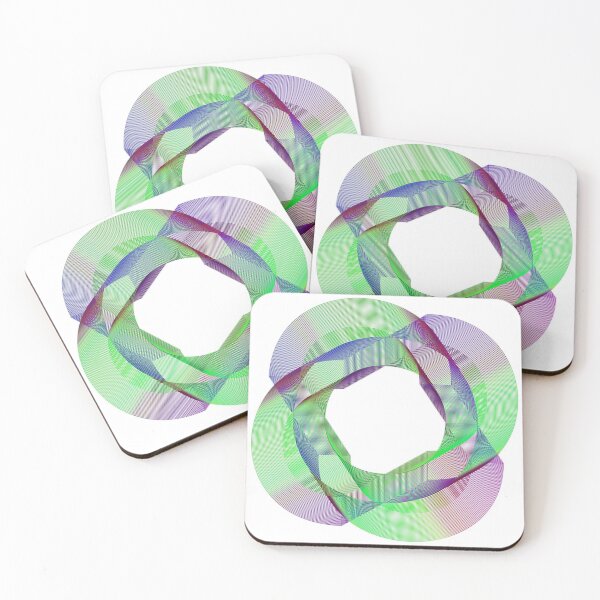Item preview, Geometric galaxy planet green purple designed and sold by Carolina Salazar.