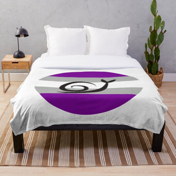 Artikelvorschau, Gray Ace Graysexual Minimalist Pride Schneckenlogo entworfen und verkauft von PrideSnails.