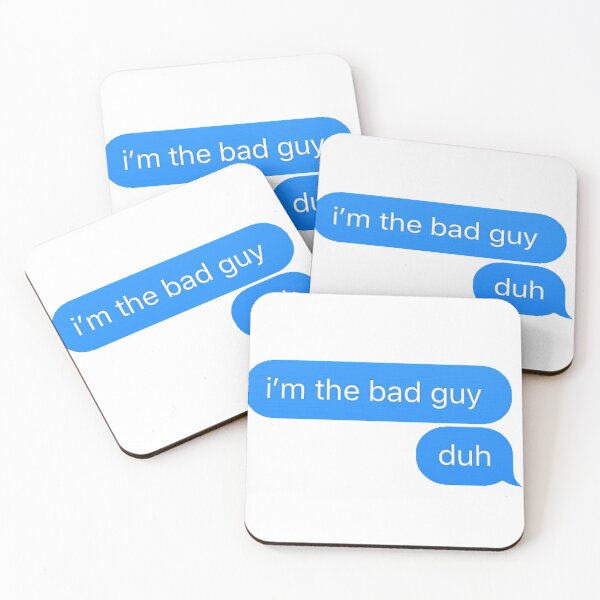 Item preview, Bad Guy Sticker designed and sold by Hallie Walker.
