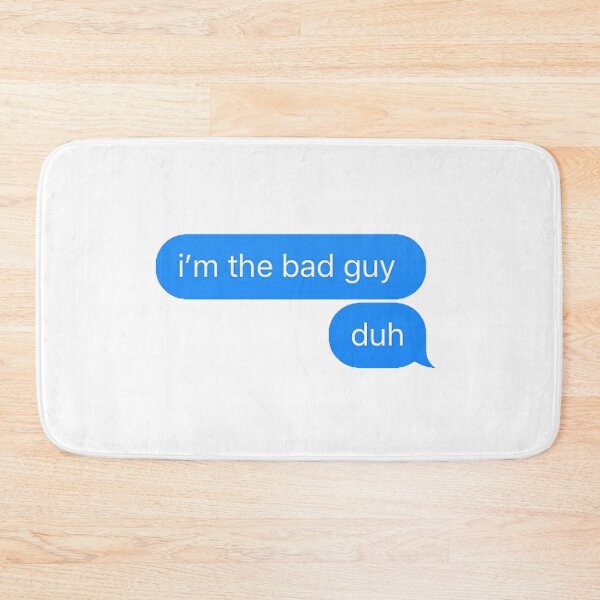 Item preview, Bad Guy Sticker designed and sold by Hallie Walker.