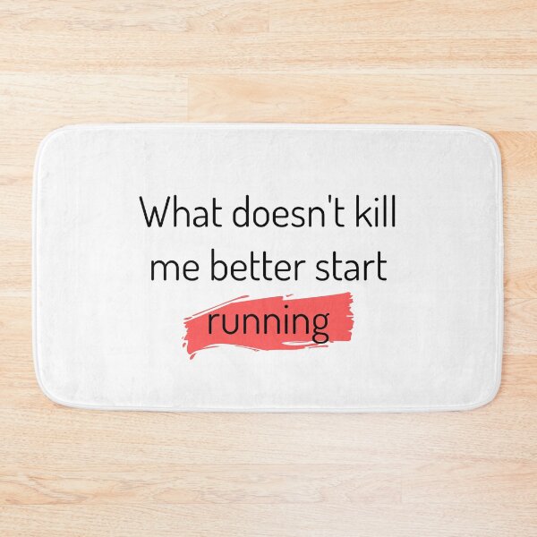 Item preview, Better Start Running small text designed and sold by anneth0184.