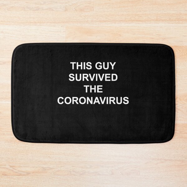 Item preview, I survived corona-virus t shirt designed and sold by thehafdesigner.