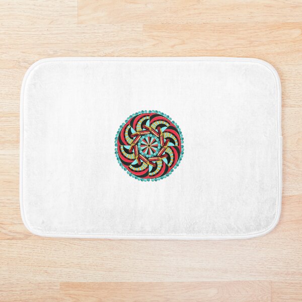 Item preview, Roulette mandala  designed and sold by Black Lotus Tattoo Gallery.