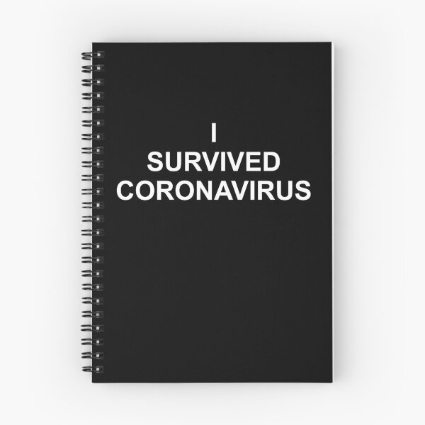 Item preview, I SURVIVED CORONAVIRUS t shirt designed and sold by thehafdesigner.