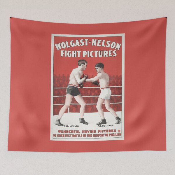 Item preview, Greatest Battle in the History of Pugilism - Movie Poster 1910 designed and sold by warishellstore.