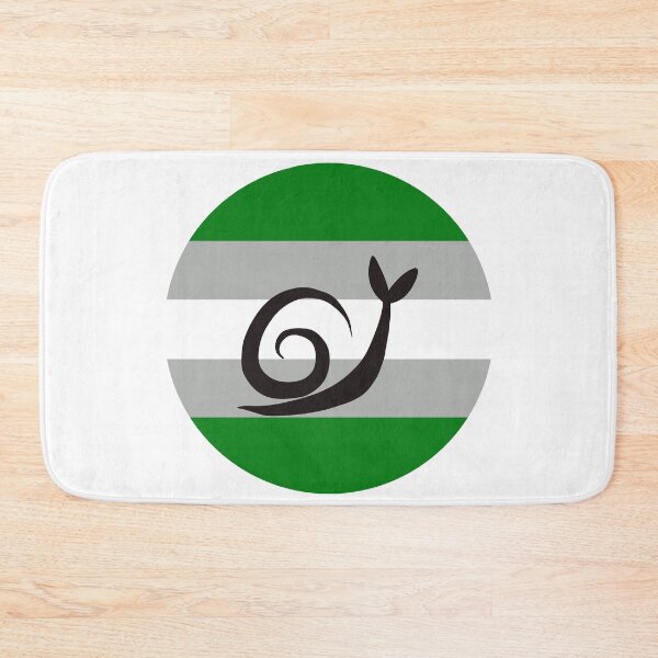 Item preview, Gray Aro Grayromantic Minimalist Pride Snail Logo designed and sold by PrideSnails.