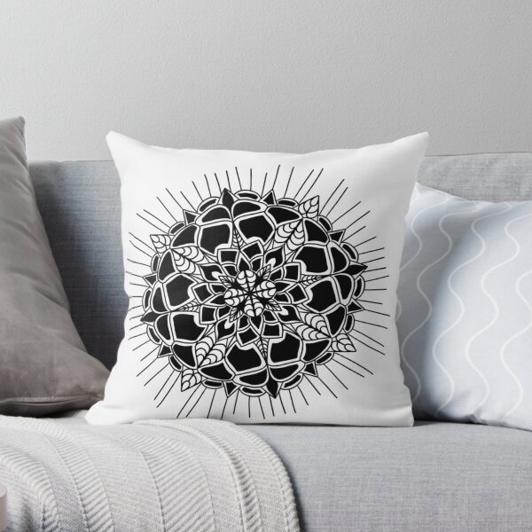 Mandala I Throw Pillow