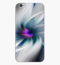 Vivid Blue Twirl Digital Art iPhone Case