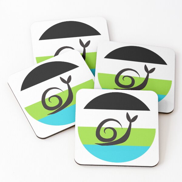 Item preview, Quoi Minimalist Pride Snail Logo designed and sold by PrideSnails.