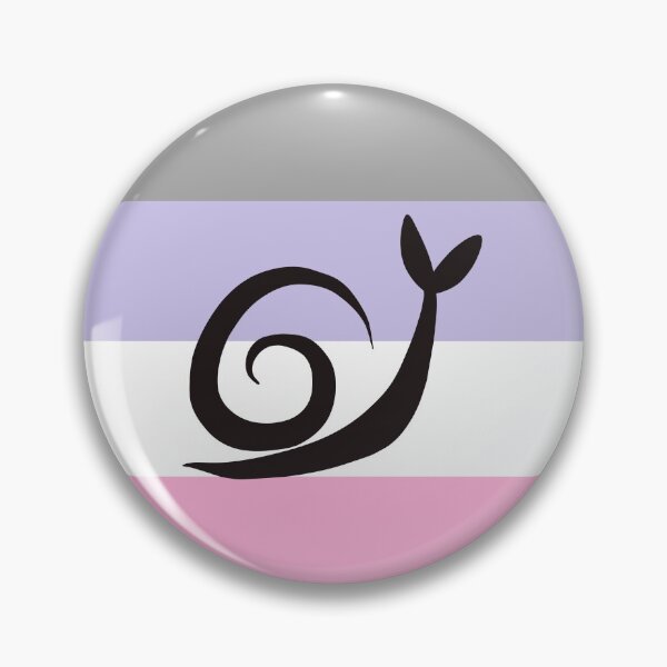 Item preview, Cupio Minimalist Pride Snail Logo designed and sold by PrideSnails.