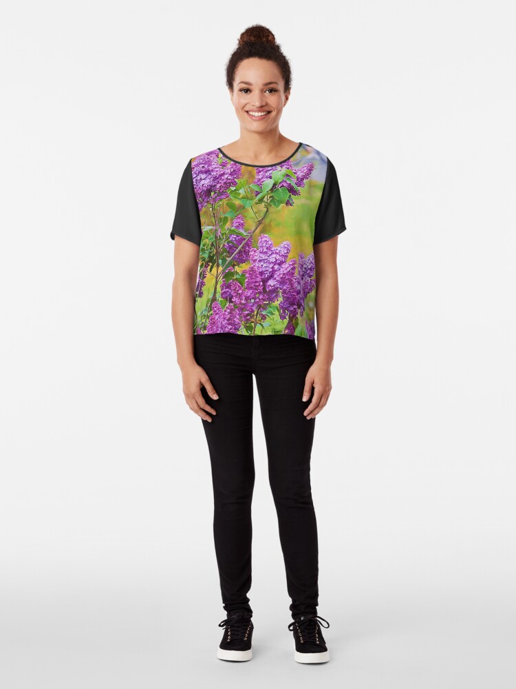 Alternate view of Spring is in the air Chiffon Top