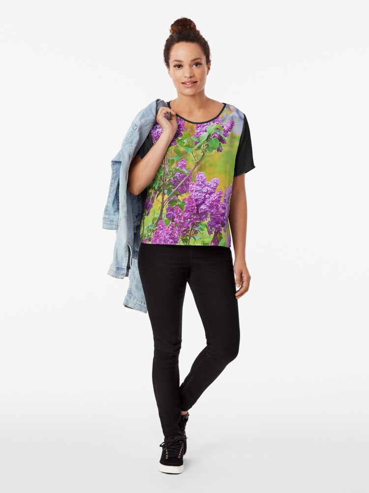 Alternate view of Spring is in the air Chiffon Top