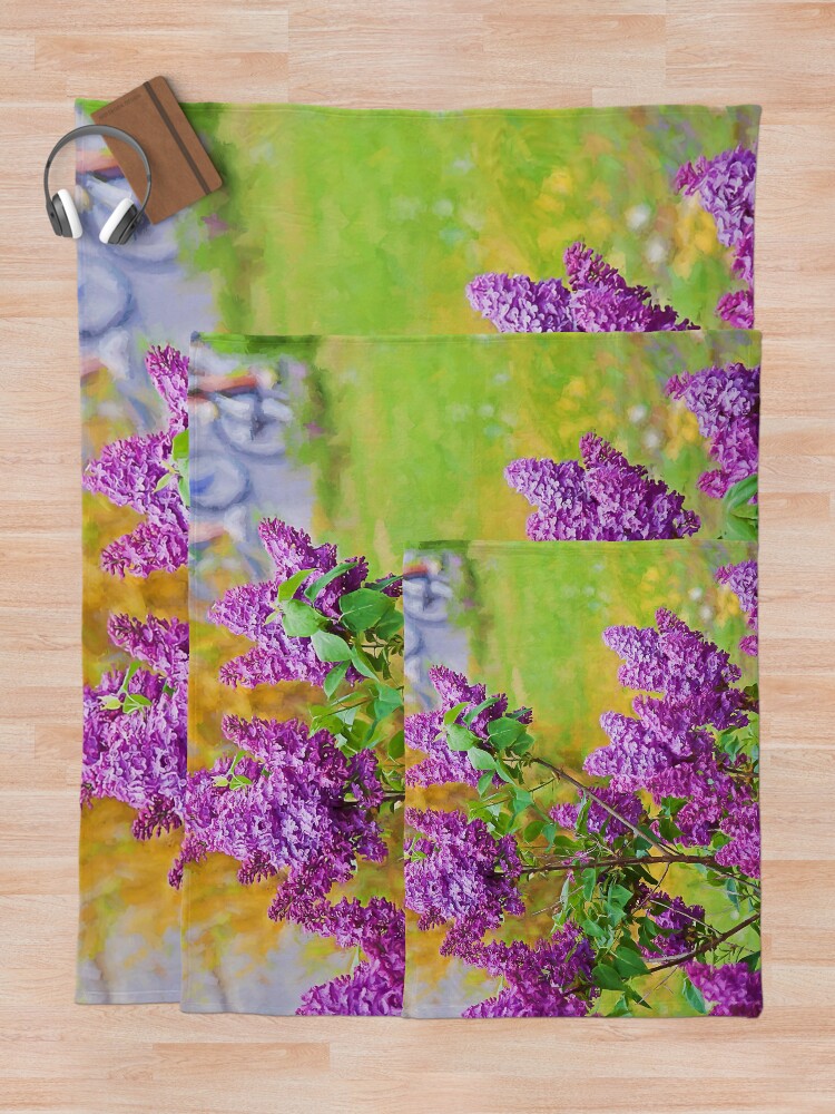 Thumbnail 5 of 6, Throw Blanket, Spring is in the air designed and sold by travelways.