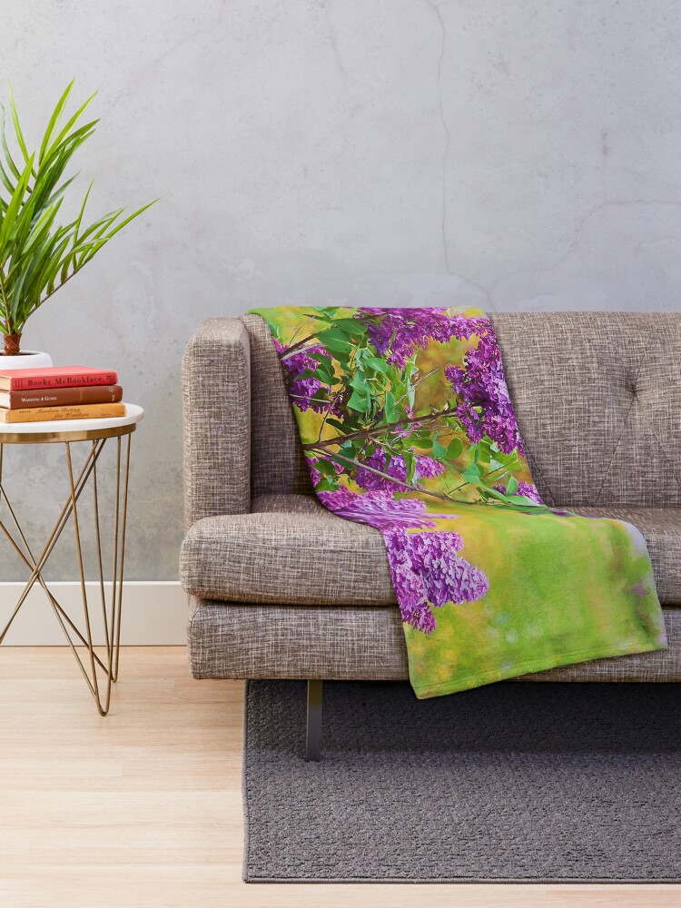 Thumbnail 2 of 6, Throw Blanket, Spring is in the air designed and sold by travelways.